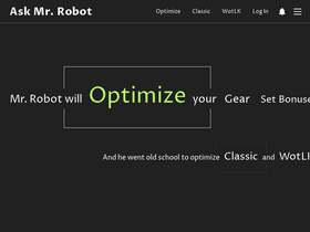 'askmrrobot.com' screenshot