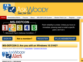 'askwoody.com' screenshot