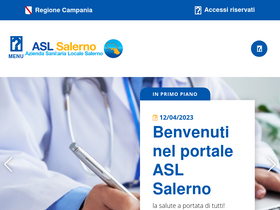 'aslsalerno.it' screenshot