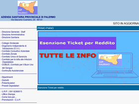 'asppalermo.org' screenshot