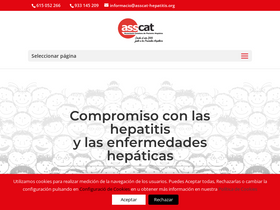 'asscat-hepatitis.org' screenshot