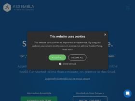 'assembla.com' screenshot