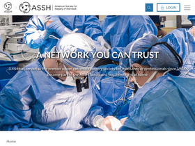 'assh.org' screenshot