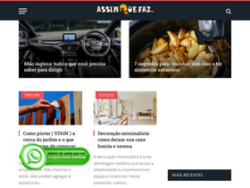 'assimquefaz.com' screenshot