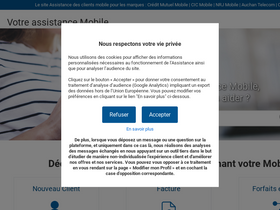 'assistance-mobile.com' screenshot