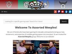 'assortedmeeples.com' screenshot