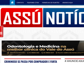 'assunoticia.com.br' screenshot