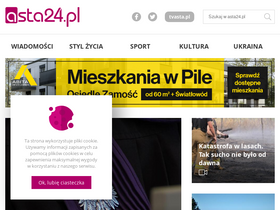 'asta24.pl' screenshot