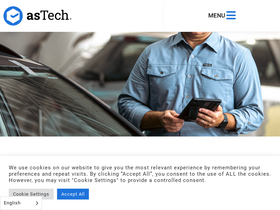'astech.com' screenshot
