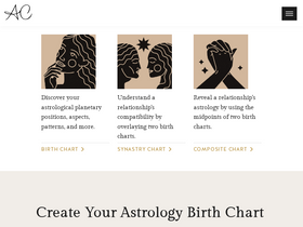 'astro-charts.com' screenshot