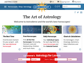 'astro.com' screenshot