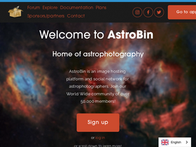 'astrobin.com' screenshot