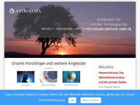 'astrodata.com' screenshot
