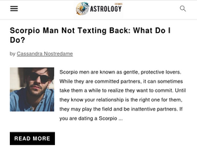 'astrologycosmos.com' screenshot