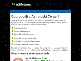 'astroloskicentar.com' screenshot