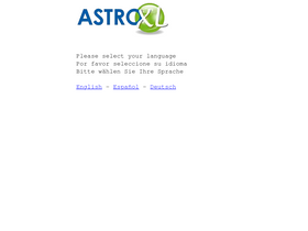 'astroxl.com' screenshot
