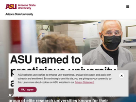 'asu.edu' screenshot