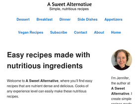 'asweetalternative.com' screenshot