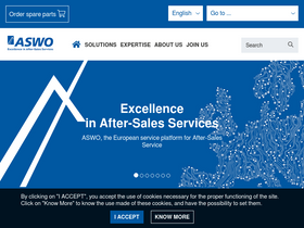 'aswo.com' screenshot