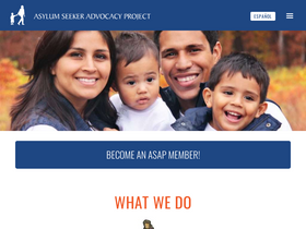 'asylumadvocacy.org' screenshot