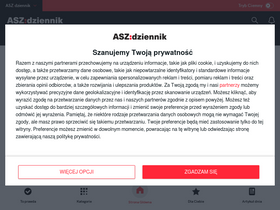 'aszdziennik.pl' screenshot
