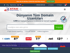 'atakdomain.com' screenshot