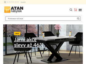 'atan.cz' screenshot