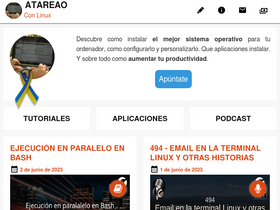 'atareao.es' screenshot