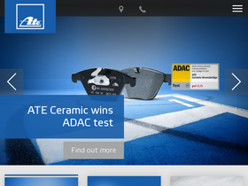 'ate-brakes.com' screenshot