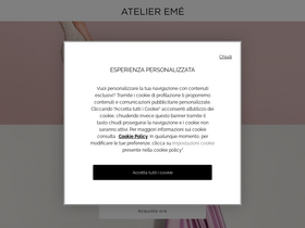 'atelier-eme.com' screenshot
