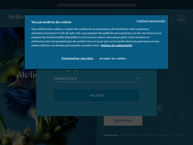 'ateliercologne.com' screenshot