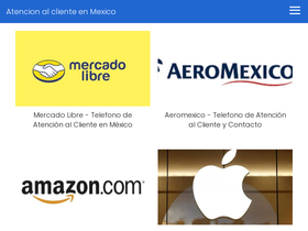 'atencionalclientemexico.com' screenshot