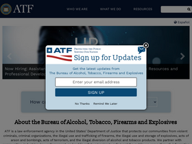 'atf.gov' screenshot