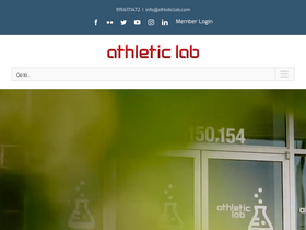 'athleticlab.com' screenshot