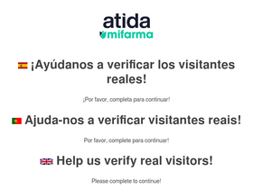 'atida.com' screenshot