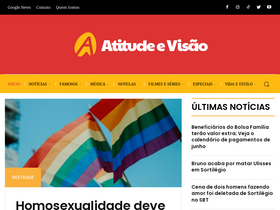 'atitudeevisao.com.br' screenshot