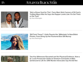 'atlantablackstar.com' screenshot
