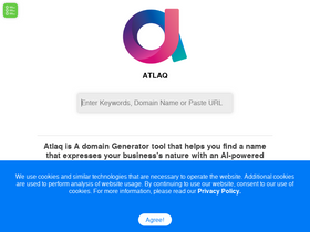 'atlaq.com' screenshot