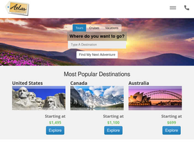 'atlastravelweb.com' screenshot