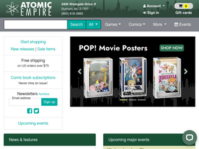 'atomicempire.com' screenshot