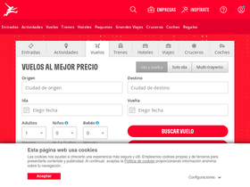 'atrapalo.com' screenshot