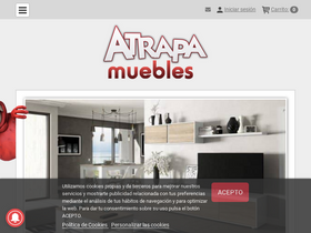 'atrapamuebles.com' screenshot