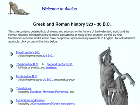 'attalus.org' screenshot