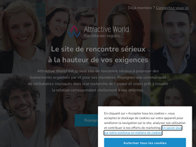 'attractiveworld.com' screenshot