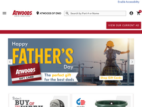 'atwoods.com' screenshot