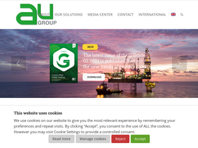 'au-group.com' screenshot