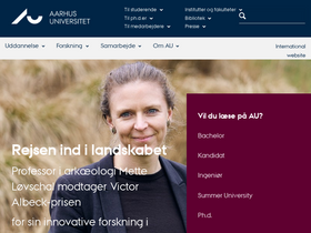 'inano.au.dk' screenshot
