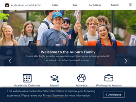 'auburn.edu' screenshot