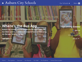 'auburnschools.org' screenshot