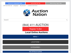 'auctionnation.com' screenshot
